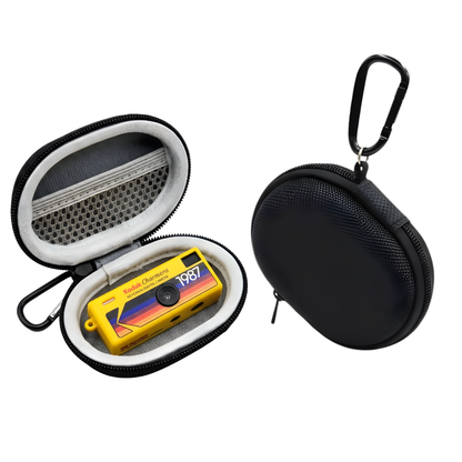 Pikxi EVA Hard Case for Kodak Charmera Keychain Digital Camera with Snap Link Stainless Carabiner
