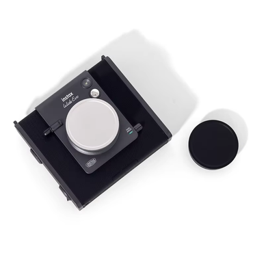 Pikxi Aluminum Lens Cap for FUJIFILM Instax Wide EVO Hybrid Instant Digital Film Camera with Dust, Scratch and Fingerprint Protection | Black Silver