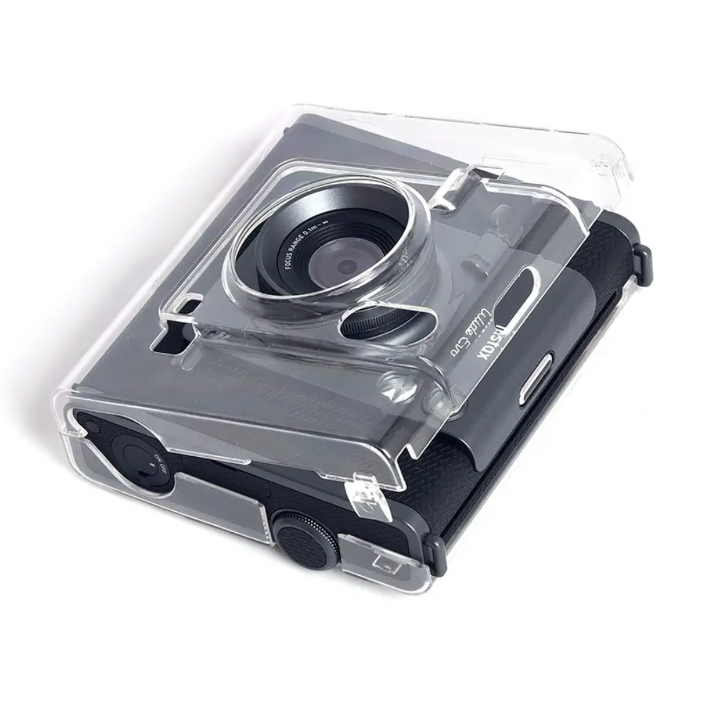 Pikxi PC Transparent Crystal Clear Cover Case for Fujifilm Instax Wide EVO Instant Film Camera with Formfitting Design and Anti-Scratch Drop Resistant