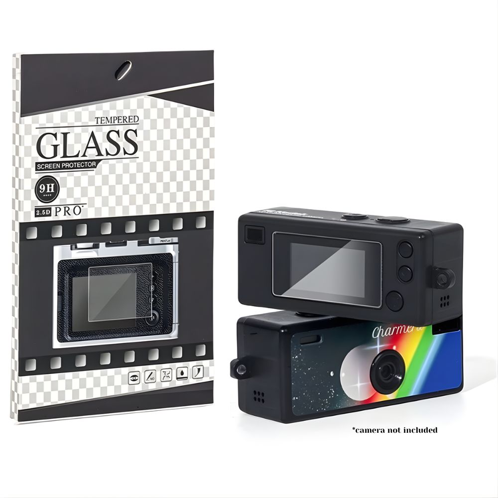Pikxi Kodak Charmera Keychain Digital Camera 9H 2.5D Pro Plus Tempered Glass Screen Protector