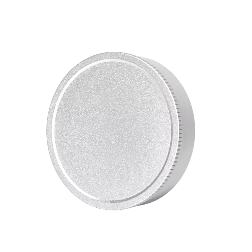 Pikxi Aluminum Lens Cap for FUJIFILM Instax Wide EVO Hybrid Instant Digital Film Camera with Dust, Scratch and Fingerprint Protection | Black Silver