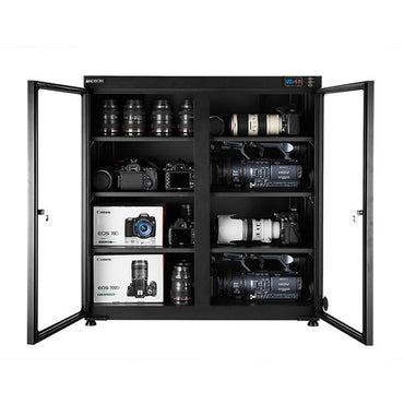 Andbon AD-300S Electric Dry Box Cabinet 300L Digital Automatic Humidity Controller with Adjustable Shelves, LED LCD Display for Jewerly, Watches, Leather Bags, Collectibles, Electronics, Camera, Lens, Photography Equipment Storage