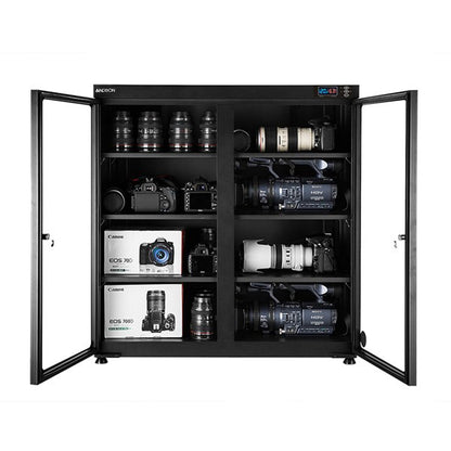 Andbon AD-300S Electric Dry Box Cabinet 300L Digital Automatic Humidity Controller with Adjustable Shelves, LED LCD Display for Jewerly, Watches, Leather Bags, Collectibles, Electronics, Camera, Lens, Photography Equipment Storage