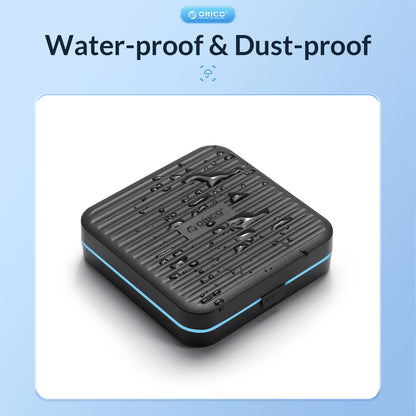[CLEARANCE] ORICO 16 TF + 4 SD + 2 CF Card Slots Data Storage Case Box with Dustproof, Anti Static and Shockproof Protection | PSCD-3
