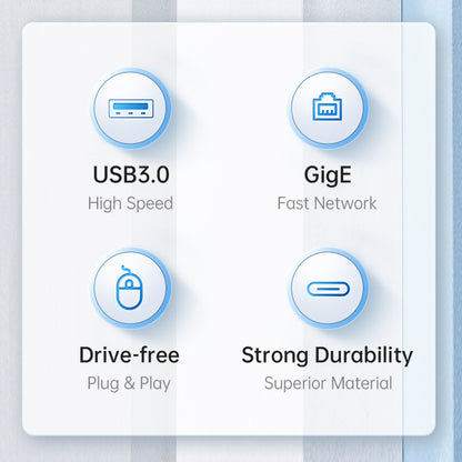 [CLEARANCE] ORICO 4 Port 0.5M USB Type-C Data Hub with 5Gbps Transfer Rate, USB-A 3.0 Inputs, 2.5G / 1000Mbps Internet Speed for Windows 8/10, macOS, Linux | PW3UR-C3