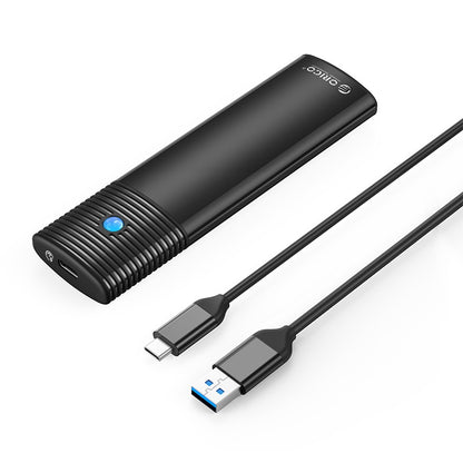 ORICO PWM2-G2 NVMe to USB 3.2 Gen2 USB Type C M.2 SSD Enclosure Tool-Free with USB Type C to USB Type C Cable, 10Gbps Fast Data Transmission Rate, 4TB Max. Supported Capacity, Support NVMe Protocol & UASP, Windows, macOS, Linux