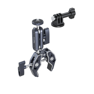 SmallRig Crab-Shaped Clamp with Ballhead Magic Arm with 3.5Kg Load Capacity, Anti-Twist Design and 360 Degree Adjustable Knob for Cameras, Monitors & LED Lights 3757B
