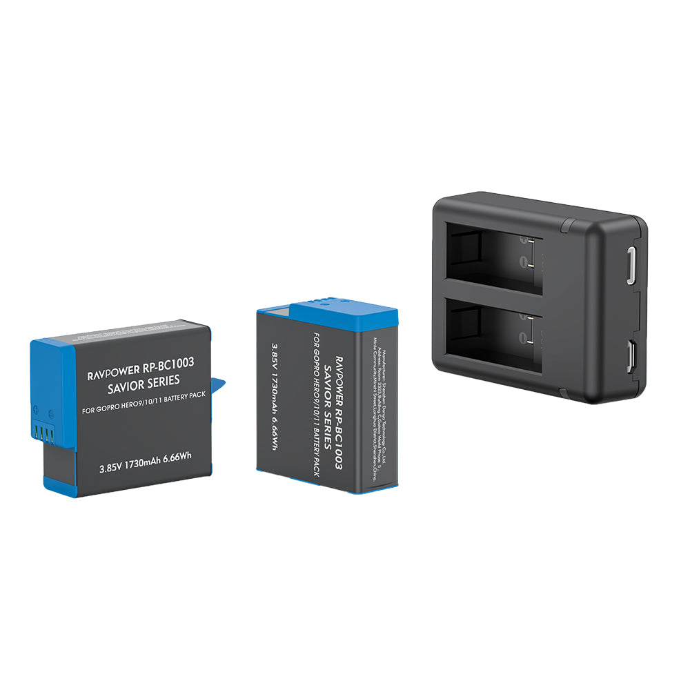 Gopro hero9とバッテリーとSD gopro hero9 SDカード 予備バッテリー付き?️