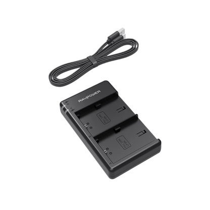 RAVPower LP-E6 / LP-E6N Battery Kit for Selected Canon Cameras