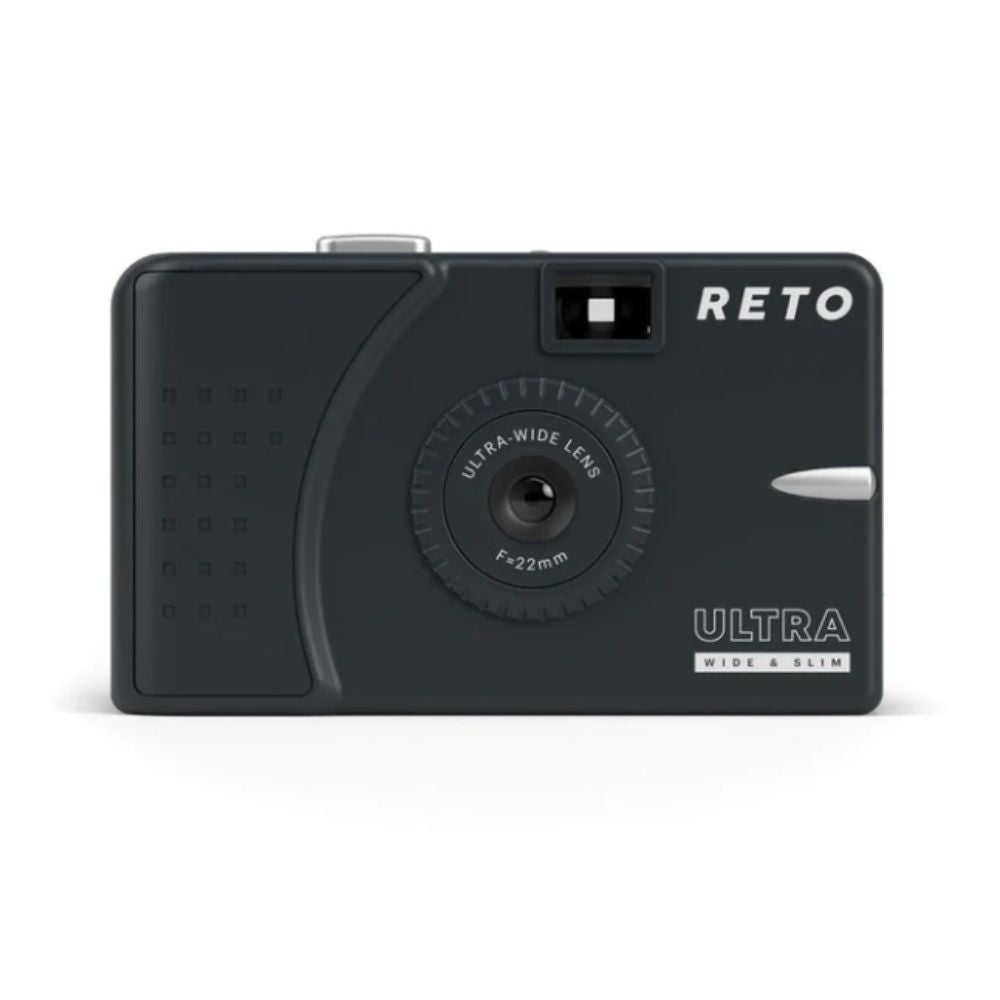 RETO Ultra Wide & Slim Film Camera with 22mm Ultra-Wide-Angle Lens, 135 35mm Film Format, Point and Shoot for Photography | Pastel Pink