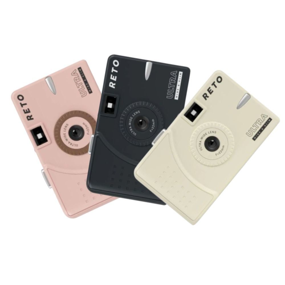 Appareil Photo Film RETO Ultra Wide & Slim – Objectif 22 Mm Grand Angle, Compact Et Léger – Pour Photographie Urbaine Et Créative