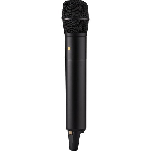 Rode Interview Pro Omnidirectional Condenser 2.4GHz Wireless Handheld Microphone with USB Type-C Input, RODE Central App Support, 200m Max Range and 30Hrs Battery Life for Interviews