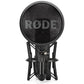 RODE NT1 Large-Diaphragm Condenser Microphone with SM6 Shock Mount, Pop Filter & Dust Cover Mic Kit | Cardioid Polar Pattern | Ultra-Low Noise | Wide Dynamic Range | for Vocals, Instrument Recording & Live Stage Performance