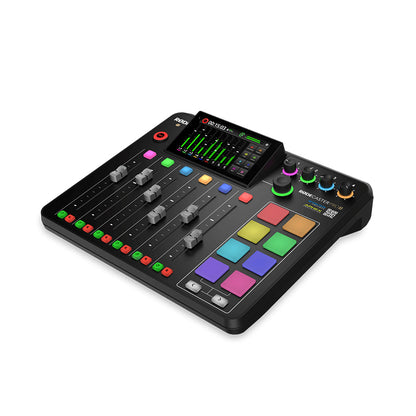 RODE RodeCaster Pro II Integrated Podcast Audio Production Studio powered by APHEX® with Bluetooth and 8 Smart Pads for Musicians, Content Creators, Podcasters, Streamers
