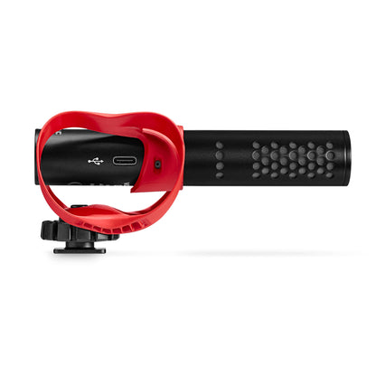 RODE VideoMic GO II Supercardioid Condenser Shotgun Microphone Plug & Play USB Type-C / 3.5mm Outputs for Cameras and Mobile Devices