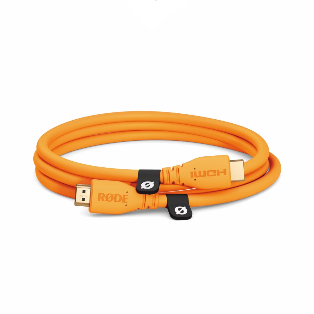 RODE Premium HDMI Cable with Ethernet - 18Gbps High-Speed Data Transfer & 4K60 Video Transmission for Cameras, Camcorders, Desktop Computers, Laptops, TVs, Projectors, Displays, Monitors, Other Video Devices & Equipment