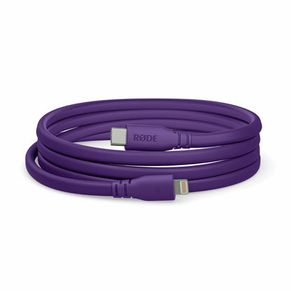 RODE (MFi-Certified) USB-C to Lightning Audio Cable for USB Type C Microphones to iPhone, iPad, iPod & iOS Devices