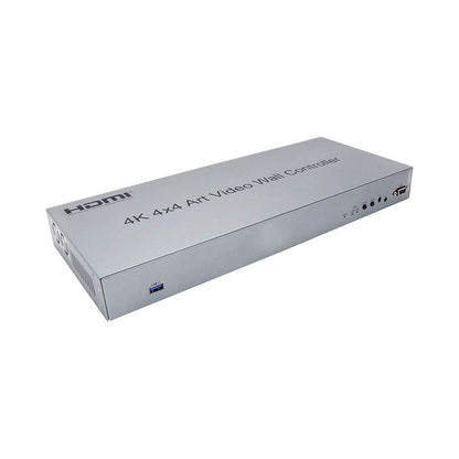 ArgoX 4K 3x3 / 4x4 Art TV Video Wall Controller HDMI/USB3.0 Video Source Input with 9-ways HDMI Output, Multiple Splicing Modes, Support Screen Degree Rotation for Windows 10 64 bit | HDVW3X3-A HDVW4X4-A