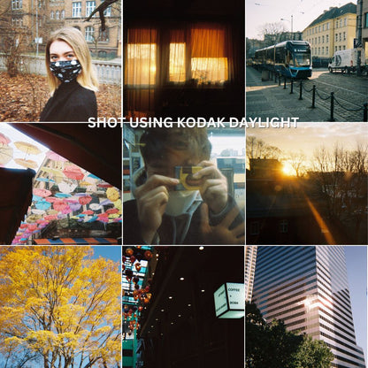KODAK SUC Daylight Disposable Analog Film Camera with 39 Exposures Shots, 800 ISO,  35mm Film Format and C-41 Print Process for Point and Shoot Photography