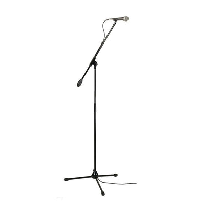 [CLEARANCE] Samson Q7VP / Q7 Professiol Dymic Supercardioid Handheld Microphone Bundle Set Kit with Folding Tripod Base and Mic Clip for Audio Vocal and Instrument Recording, Studio, Live Performance, Karaoke, Concerts, Rehearsals