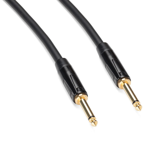 Samson TOURtek PRO 3 / 6 / 8 Meters 6.35mm Instrument Audio Cable with PVC Jacket, Gold Plated Neutrik Connectors and Copper Mesh Shielding | ESATPI10 ESATPI20 ESATPI25