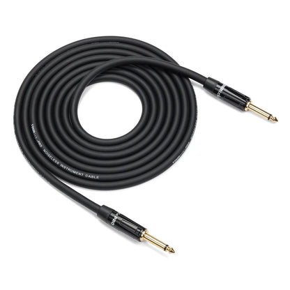 Samson TOURtek PRO 3 / 6 / 8 Meters 6.35mm Instrument Audio Cable with PVC Jacket, Gold Plated Neutrik Connectors and Copper Mesh Shielding | ESATPI10 ESATPI20 ESATPI25