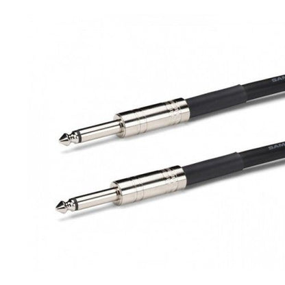 [CLEARANCE] Samson TOURtek TSQ 3 Meters 6.35mm AUX Mono Speaker Audio Cable with PVC Jacket, Nickel Plated Neutirk Connectors, and Copper Mesh Shielding | ESATSQ10