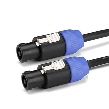 [CLEARANCE] Samson TOURtek TSS 9 Meters Speakon Mono Speaker Audio Cable with PVC Jacket, Nickel Plated Neutirk Connectors, and Copper Mesh Shielding | ESATSS30