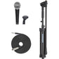 Samson VP10 / VP10X (R21S, MK10) Cardioid Dynamic Microphone Kit Set Bundle with Lightweight Boom Stand and 18" 1/4"-20 XLR Connector Cable for Studio and Audio Equipment  - ESAVP10CE, ESAVP10XMI