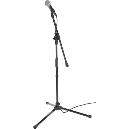 Samson VP10 / VP10X (R21S, MK10) Cardioid Dymic Microphone Kit Set Bundle with Lightweight Boom Stand and 18" 1/4"-20 XLR Connector Cable for Studio and Audio Equipment  - ESAVP10CE, ESAVP10XMI