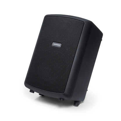 Samson Expedition Explor Portable Public Address PA Powered 3 Way Speaker System with 12 Hour Battery, 200 W Amplifier, Bluetooth Connectivity, and Wireless Microphone Option