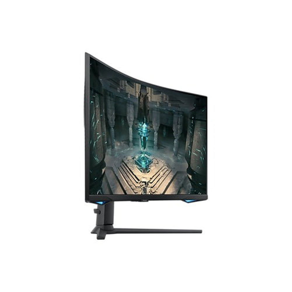 Samsung 32" 240Hz Quad HD VA Odyssey G6 Curved Gaming Monitor with AMD FreeSync Premium Pro & Adjustable Ergonomic Design for Computer Game PC Setup - G65B LS32BG652EEXXY