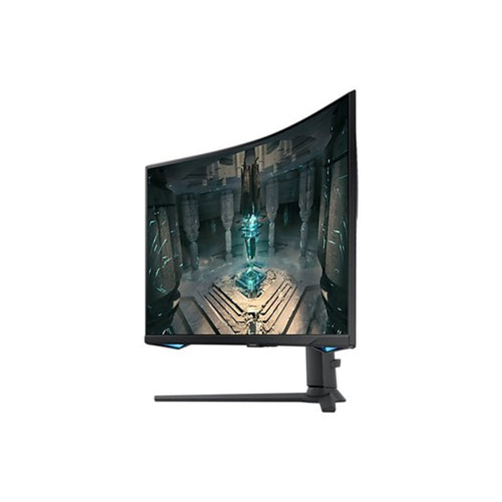 Samsung 32" 240Hz Quad HD VA Odyssey G6 Curved Gaming Monitor with AMD FreeSync Premium Pro & Adjustable Ergonomic Design for Computer Game PC Setup - G65B LS32BG652EEXXY