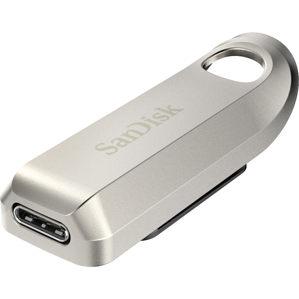 SanDisk Ultra Luxe 256GB USB Type C Flash Drive with 400MB/s Read Speed and SecureAccess Software Support for PC, Mac