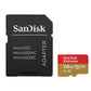 SanDisk Extreme microSDXC UHS-I V30 U3 A2 128GB Memory Card with Adapter - 160MB/s Read and 90MB/s Write Speed for Action Cameras and Drones | SDSQXA1-128-GN6AA