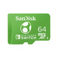 SanDisk MicroSDXC 64GB 128GB 256GB Super Mario Edition SDXC UHS-I Class 10 Micro SD Memory Card Nintendo Switch Licensed with 100MB/s Read and 90MB/s Write Speed