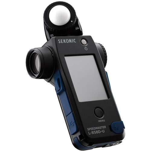 Sekonic Speedmaster L-858D Light Meter with Incident & Spot Metering, Wide EV & Lux Range, High-Speed Sync Flash, Flash Duration Measurement, Cine & Video FPS/Shutter Angle Settings for Photography, Videography & Cinematography