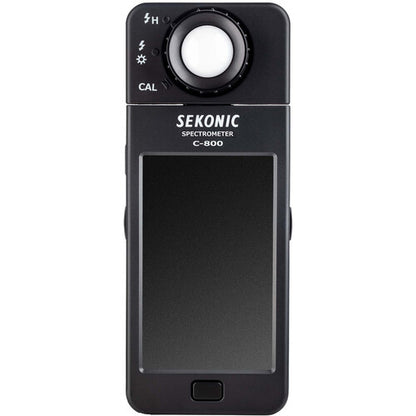 Sekonic C-800 Spectrometer Color Meter Calibrator with 1600-40,000K Color Temperature Range, SSI / CRI / TLCI / TM-30-15 Analyzer, 4.3" Touchscreen for Professional Photographers, Videographers, Cinematographers Lighting Studio & Eqiupment