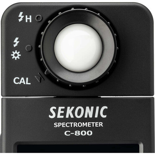 Sekonic C-800 Spectrometer Color Meter Calibrator with 1600-40,000K Color Temperature Range, SSI / CRI / TLCI / TM-30-15 Analyzer, 4.3" Touchscreen for Professional Photographers, Videographers, Cinematographers Lighting Studio & Eqiupment