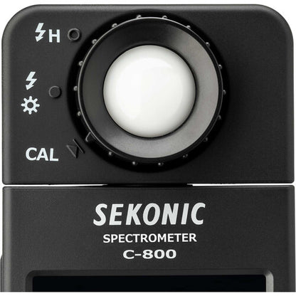 Sekonic C-800 Spectrometer Color Meter Calibrator with 1600-40,000K Color Temperature Range, SSI / CRI / TLCI / TM-30-15 Analyzer, 4.3" Touchscreen for Professional Photographers, Videographers, Cinematographers Lighting Studio & Eqiupment
