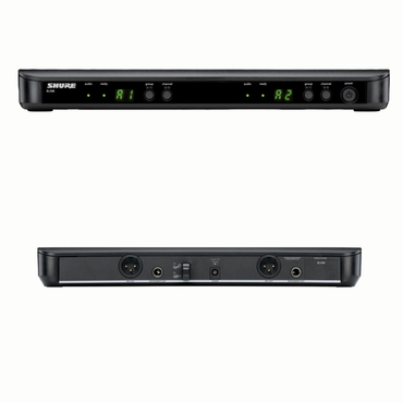 Shure BLX288 Dual Channel Wireless Handheld Microphone Vocal Combo System w/ BLX2 / SM58 Cardioid Mic