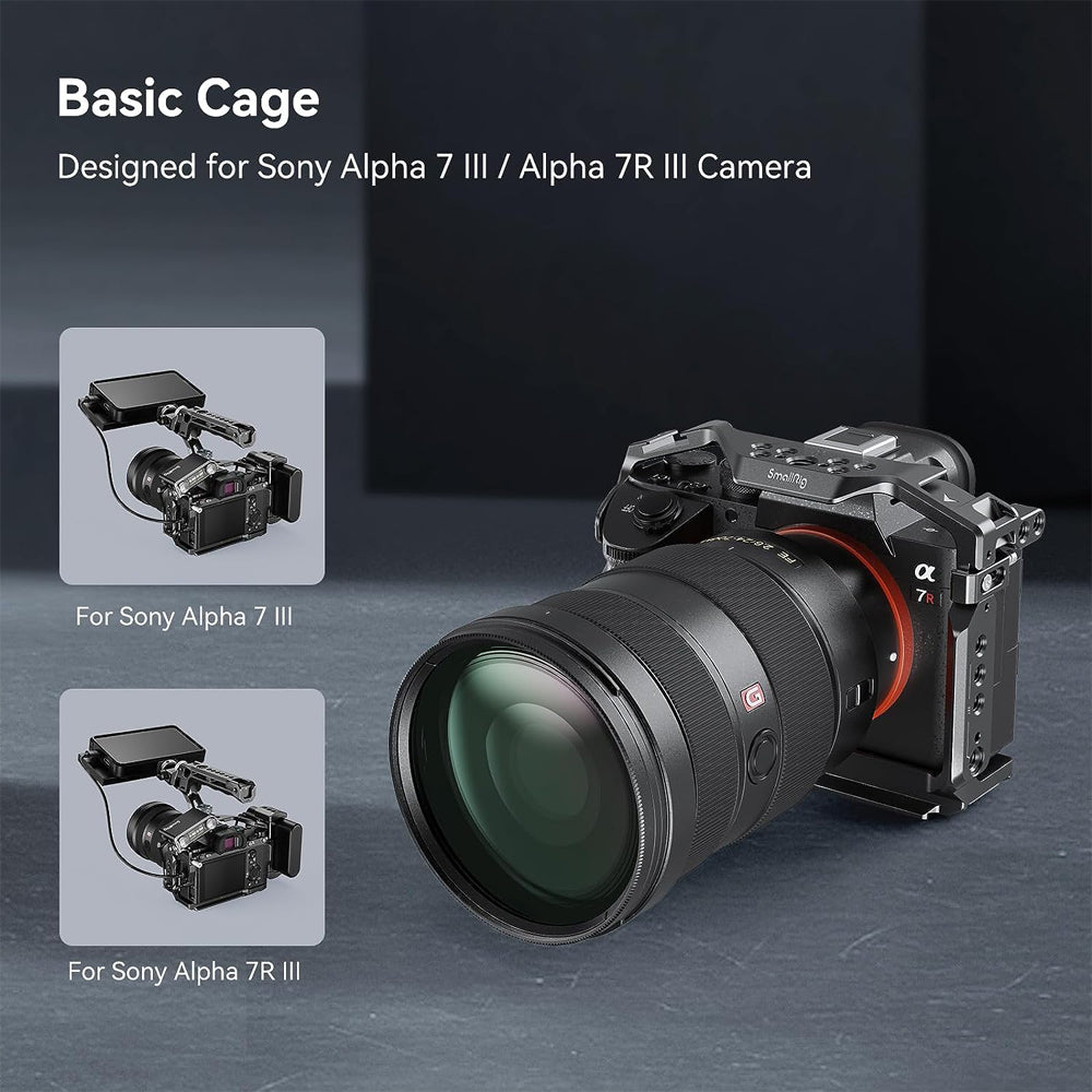 SmallRig Camera Cage for Sony A7RIII A7III | Model - 2087D