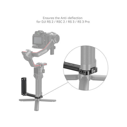 SmallRig Side Handle for DJI Ronin-S/SC/RS 2/RSC 2, ZHIYUN CRANE 2/2S/V2, MOZA Air 2/AirCorss 2 Handheld Gimbals 2786C