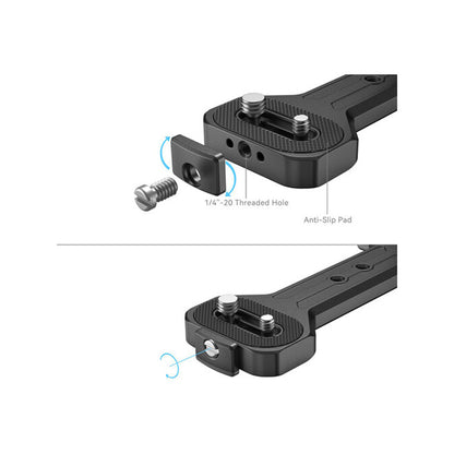SmallRig Side Handle for DJI Ronin-S/SC/RS 2/RSC 2, ZHIYUN CRANE 2/2S/V2, MOZA Air 2/AirCorss 2 Handheld Gimbals 2786C