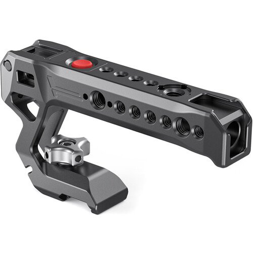 SmallRig NATO Clamp Top Handle with Record Start/Stop Remote Trigger Button USB to LANC Cable, 1/4"-20 Threaded Holes, 3 Cold Shoe Mount, and ARRI-Style Anti-Twist for Selected Panasonic Mirrorless Cameras 2880