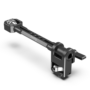 SmallRig Adjustable Monitor Mount with 1Kg Max Payload, 1/4"-20 Mounting Thumbscrew, Built-in Rosette Plate, 360 Degree Tilt and Rubber Pads for Select DJI, Zhiyun & Moza Handheld Gimbal Stabilizers 2889