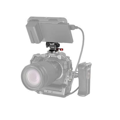 SmallRig Swivel & Tilt Adjustable Camera Monitor Mount with NATO Clamp Mount with Knob and Locating Pins for 5" to 7" SmallHD Focus Series, Atomos Ninja, Blackmagic Video Assist Monitors 2906B