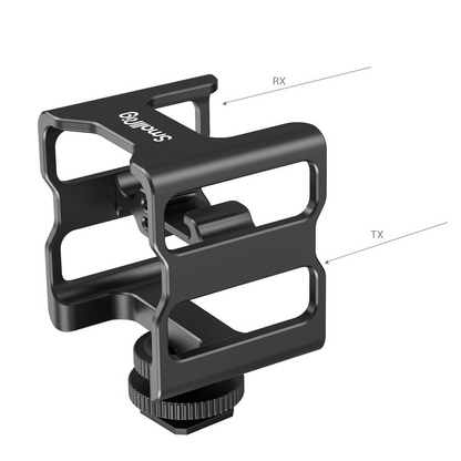 [CLEARANCE] SmallRig Storage Cage for RODE Wireless Go T/R Mircophone with Cold Shoe Mount, Anti-Drop and Scratch-Resistant with Aluminum Alloy Material 2998