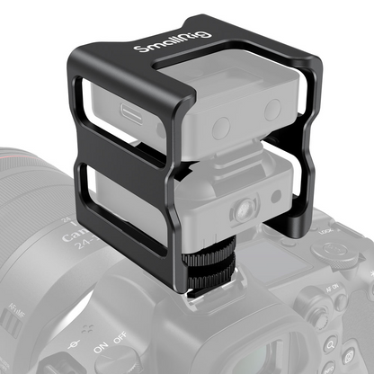 [CLEARANCE] SmallRig Storage Cage for RODE Wireless Go T/R Mircophone with Cold Shoe Mount, Anti-Drop and Scratch-Resistant with Aluminum Alloy Material 2998
