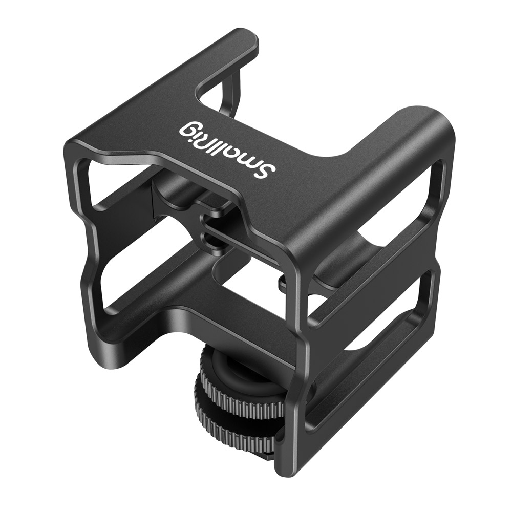 SmallRig Storage Cage for RODE Wireless Go T/R Mircophone with Cold Shoe Mount, Anti-Drop and Scratch-Resistant with Aluminum Alloy Material 2998